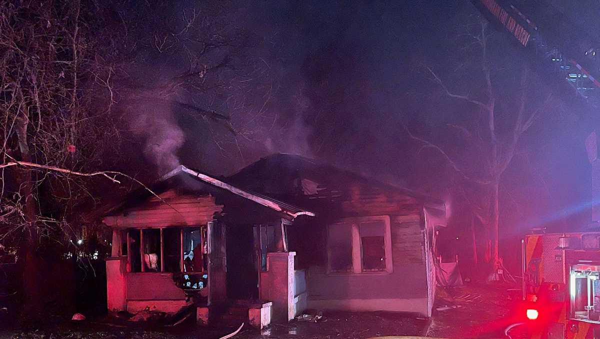 No injuries reported after house catches fire in Birmingham