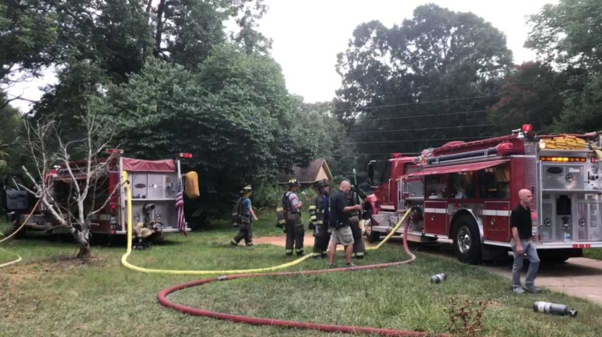 Deadly house fire reported in Anderson just before 5 p.m. on Airline