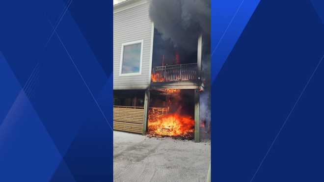 Fire reignites at home on North Captiva Island