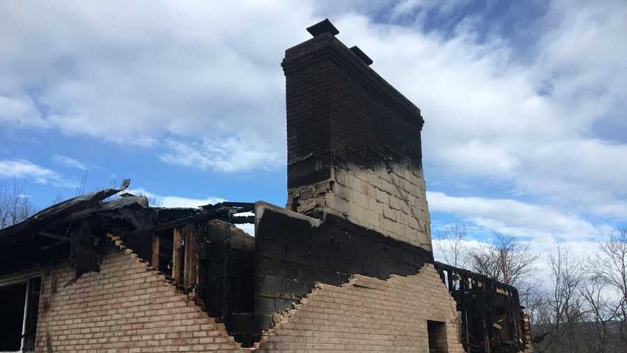 Update Crews battle house fire in Dauphin County