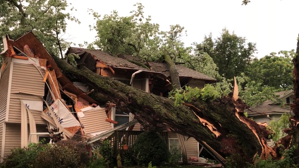 DSM home destroyed by storm damage