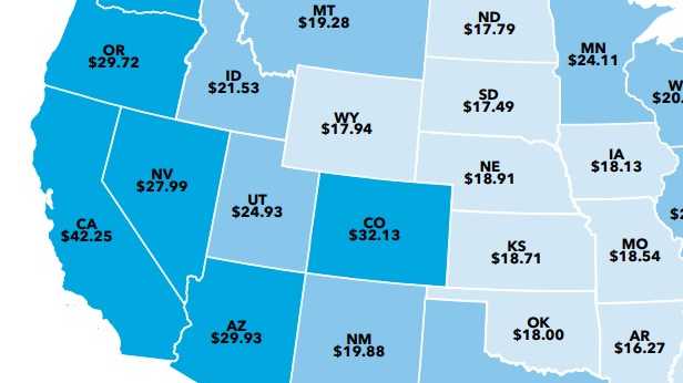 How much money do you need to afford a 2-bedroom in California?