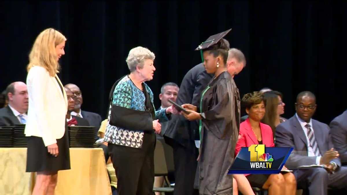 Dozens of Howard County students finally get to graduate