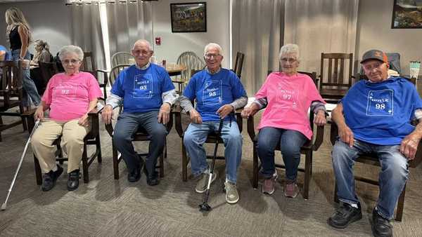 Five Iowa siblings in their 90s gathered over the weekend to celebrate the eldest's 98th birthday. ﻿