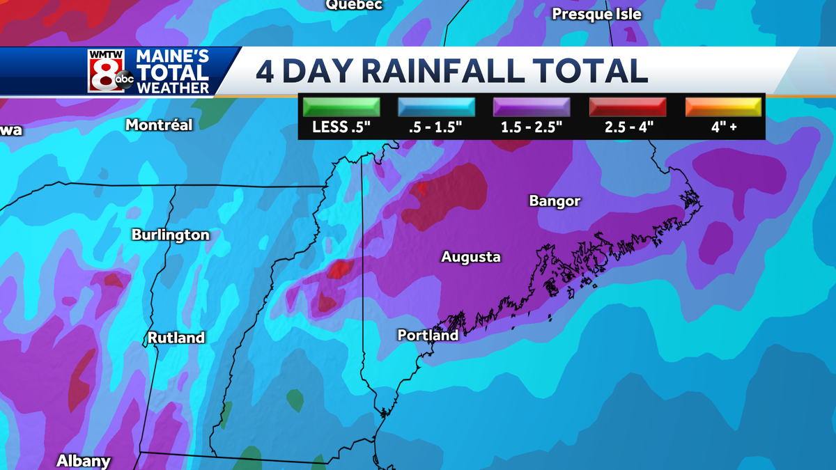 Expect rain to start weekend as front stalls along Maine coast