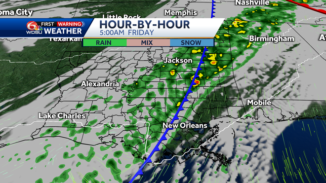 Cloudy and warm Thursday, Storms possible Friday morning