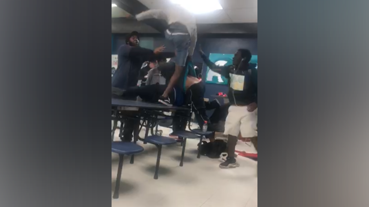 Video shows Atlantic High School brawl that prompted 12 arrests