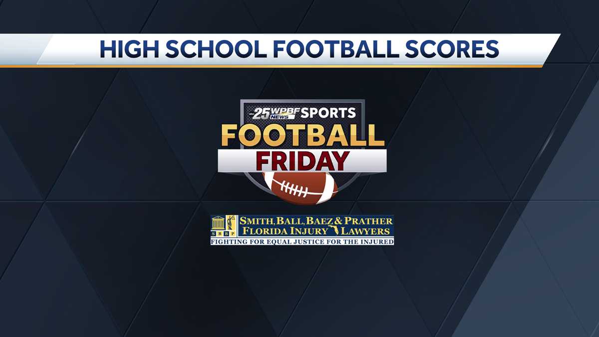 Florida high school football scores