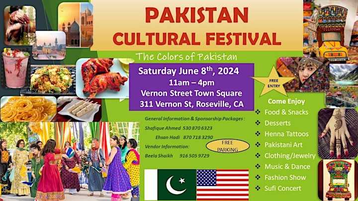 2024 Pakistan Cultural Festival this Saturday in Roseville