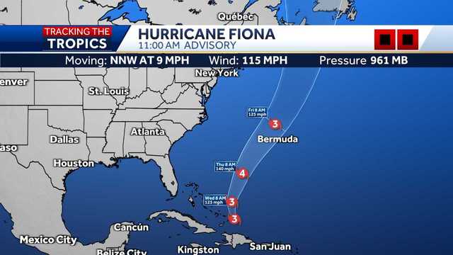 Puerto Rico devastated as Hurricane Fiona continues Atlantic path - Vimarsana News
