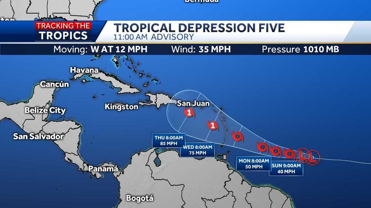 Tropical Depression #5