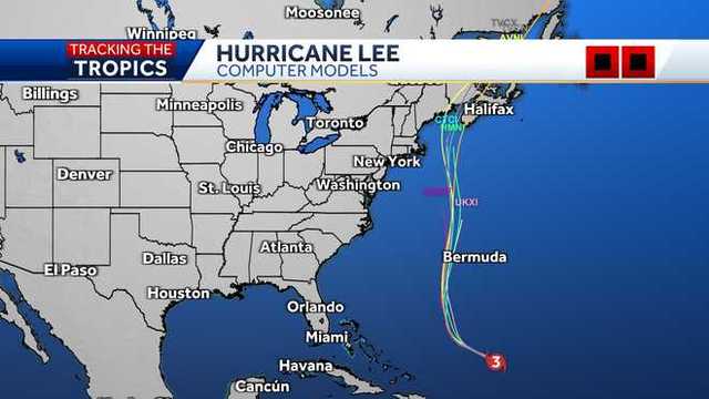 Hurricane Lee's path to Maine: Latest maps, models and paths - Vimarsana News