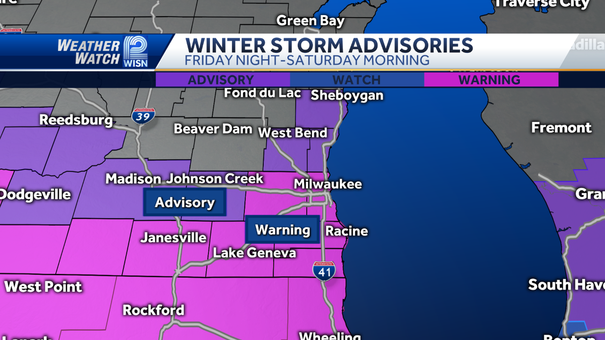 Videocast: Winter Storm Warnings this weekend