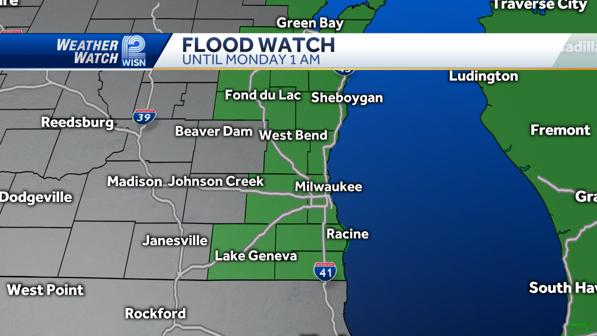 Flood Watch Lakeshore Flood Advisory River Flood Warnings