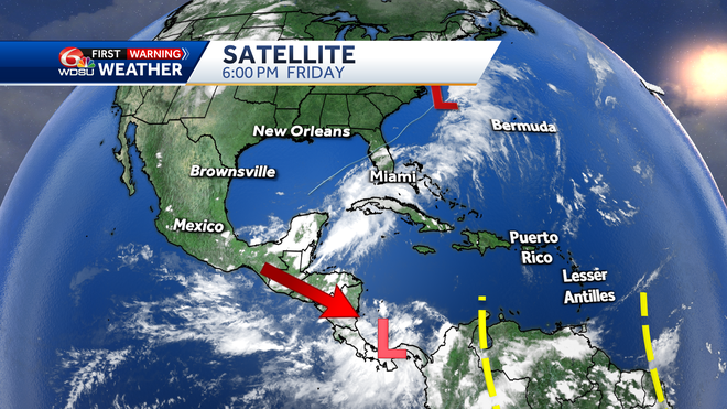 New Orleans tropical weather forecast for Father's Day