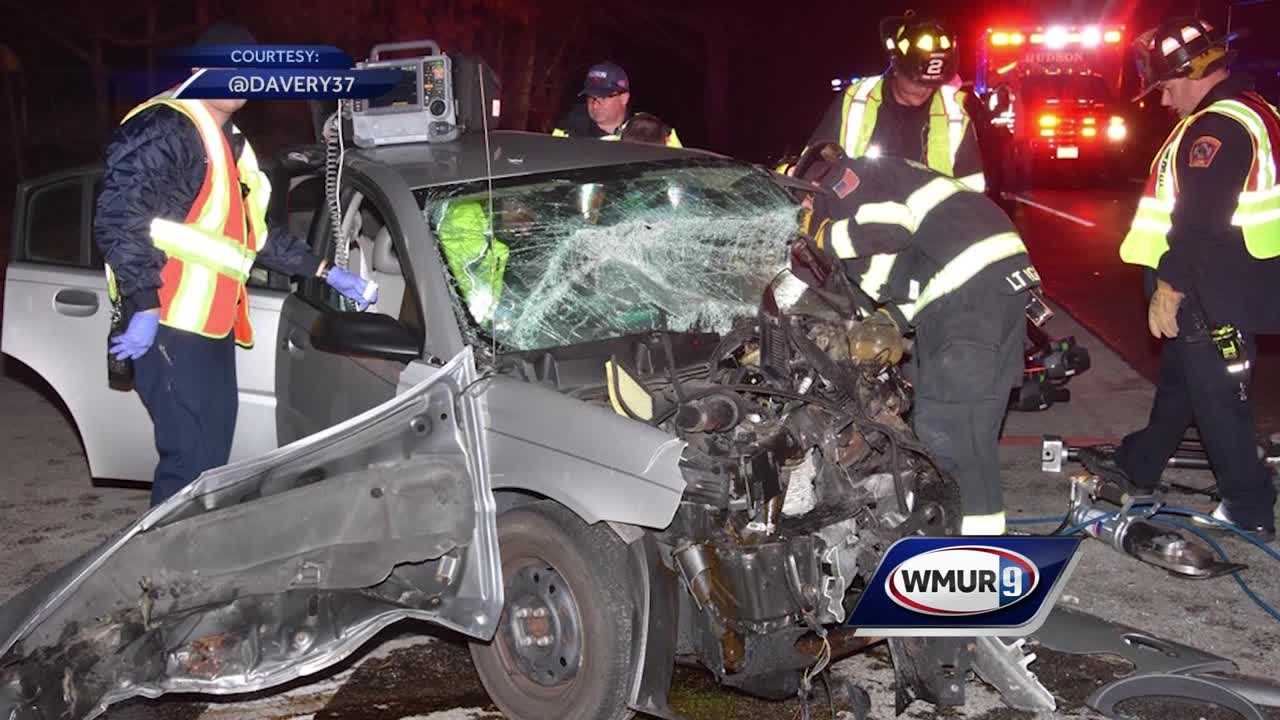 1 Killed, 1 Seriously Hurt In Hudson Crash