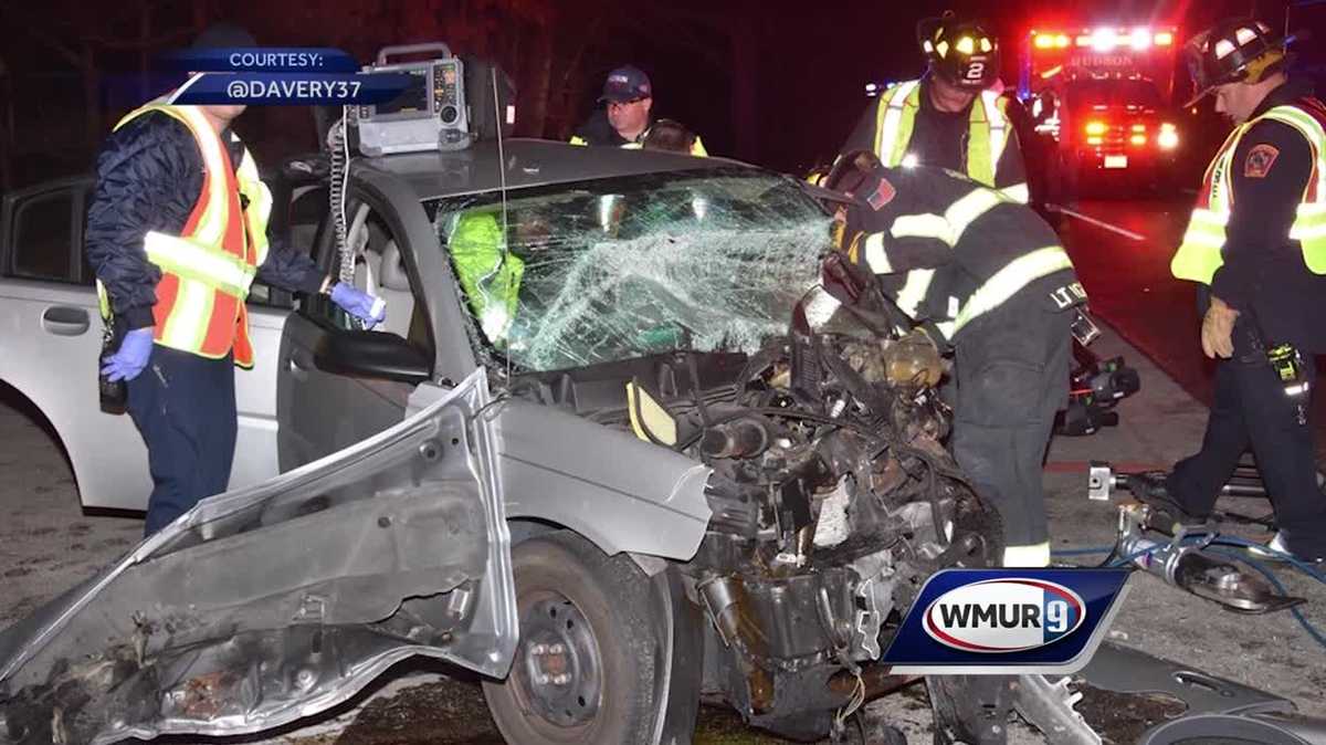 1 killed, 1 seriously hurt in Hudson crash