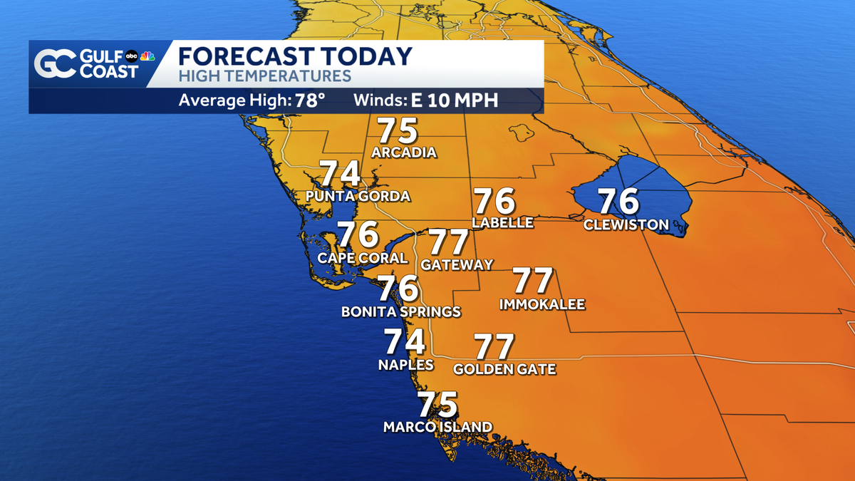 Cool start Wednesday with a beautiful, sunny afternoon