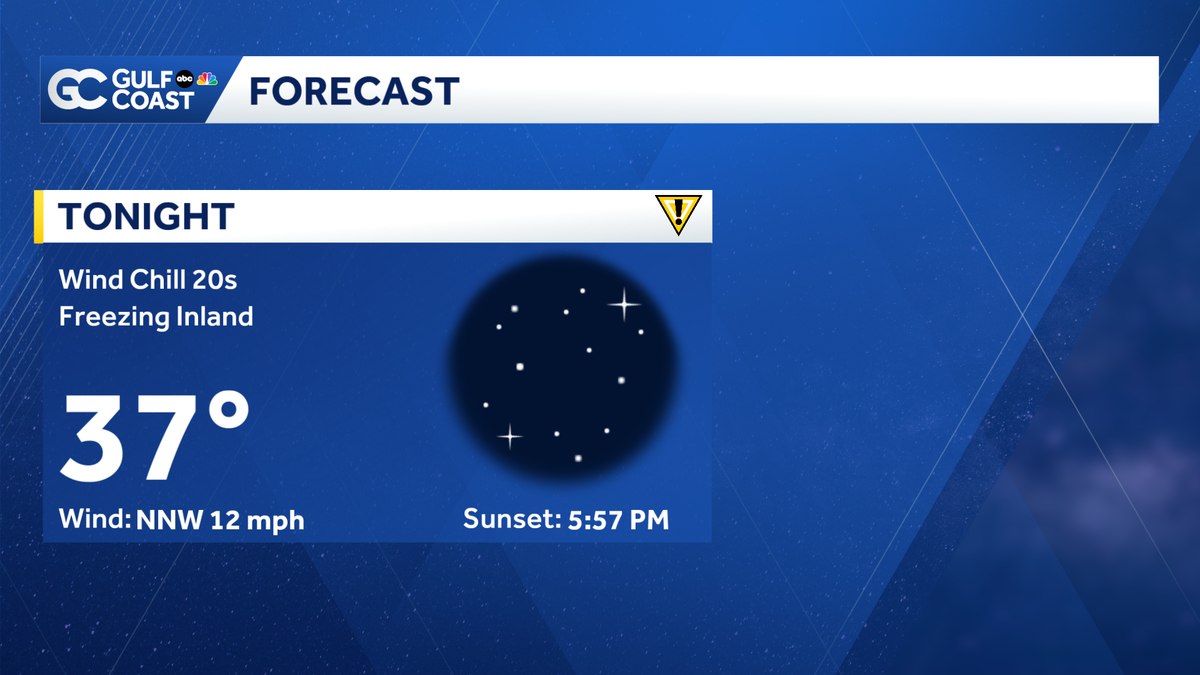 Coldest night in years for Southwest Florida Thursday; Freeze warnings issued