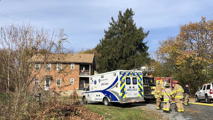Tennants of Hummelstown apartment building out of their homes following