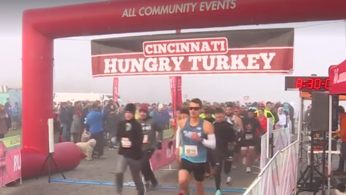 Cincinnati Hungry Turkey Half Marathon & 5K benefits 'Whole Again