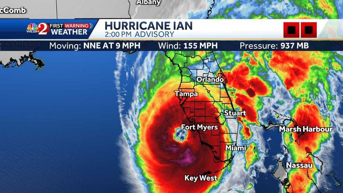 Hurricane Ian: Live tracking storm as it nears Florida