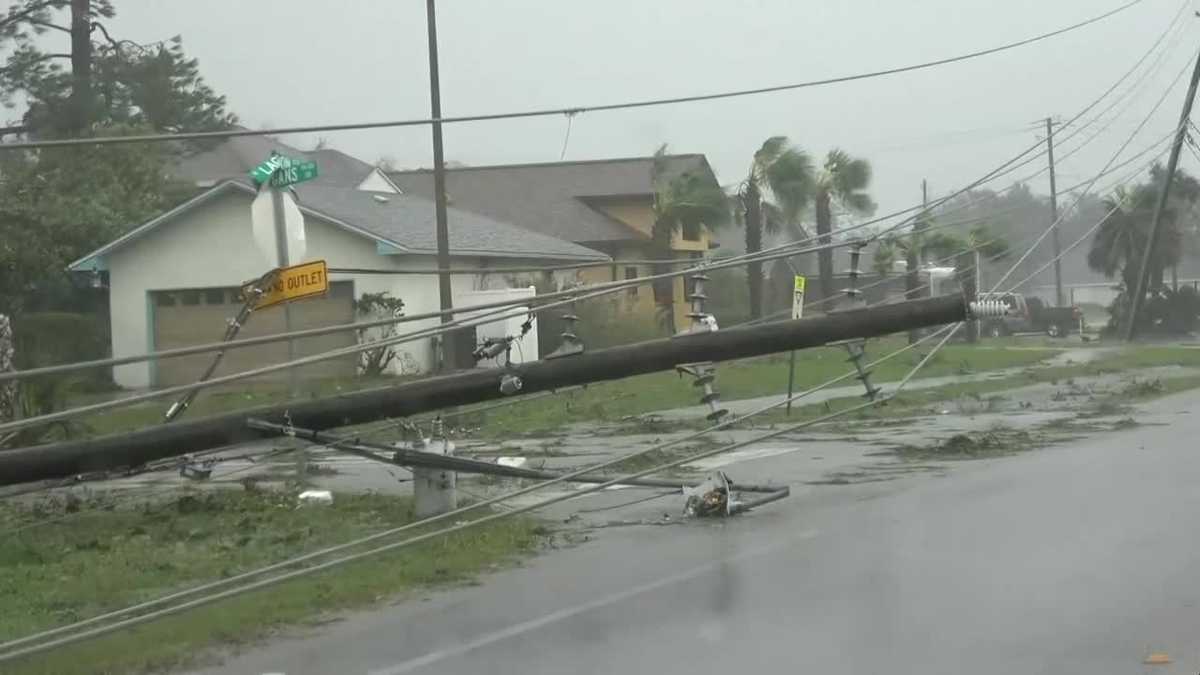 PHOTOS: Hurricane Michael damage along the Florida Panhandle