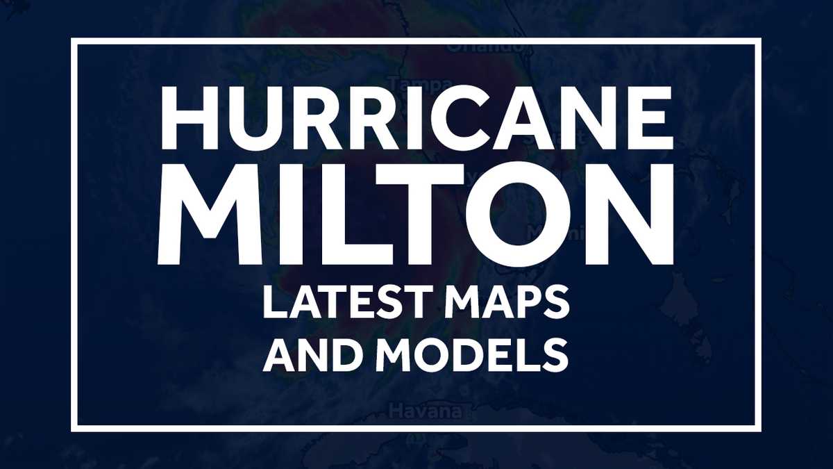 Hurricane Milton latest track Maps, computer models