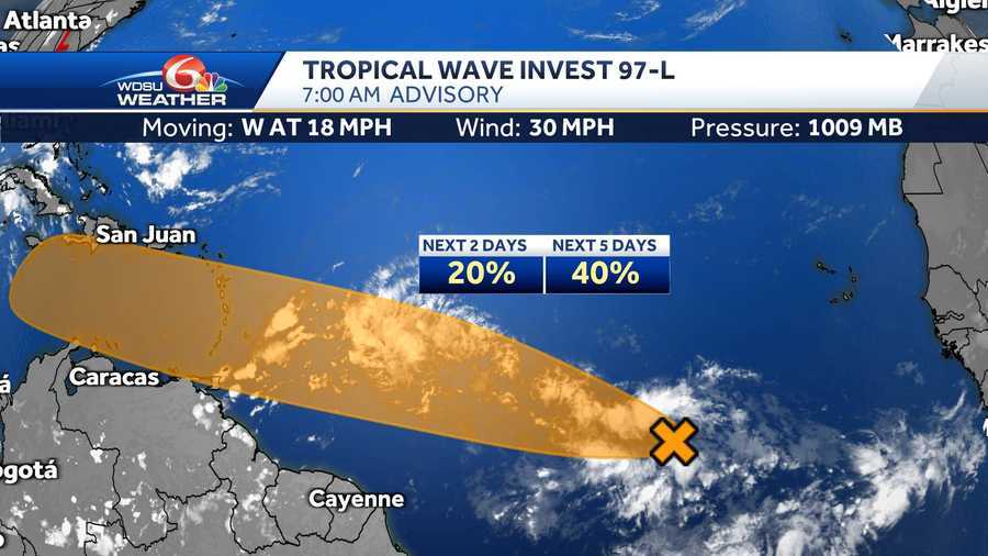 TROPICS: Two areas for possible development in the Atlantic