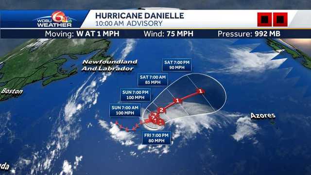 Hurricane Danielle forms in Atlantic - Vimarsana News