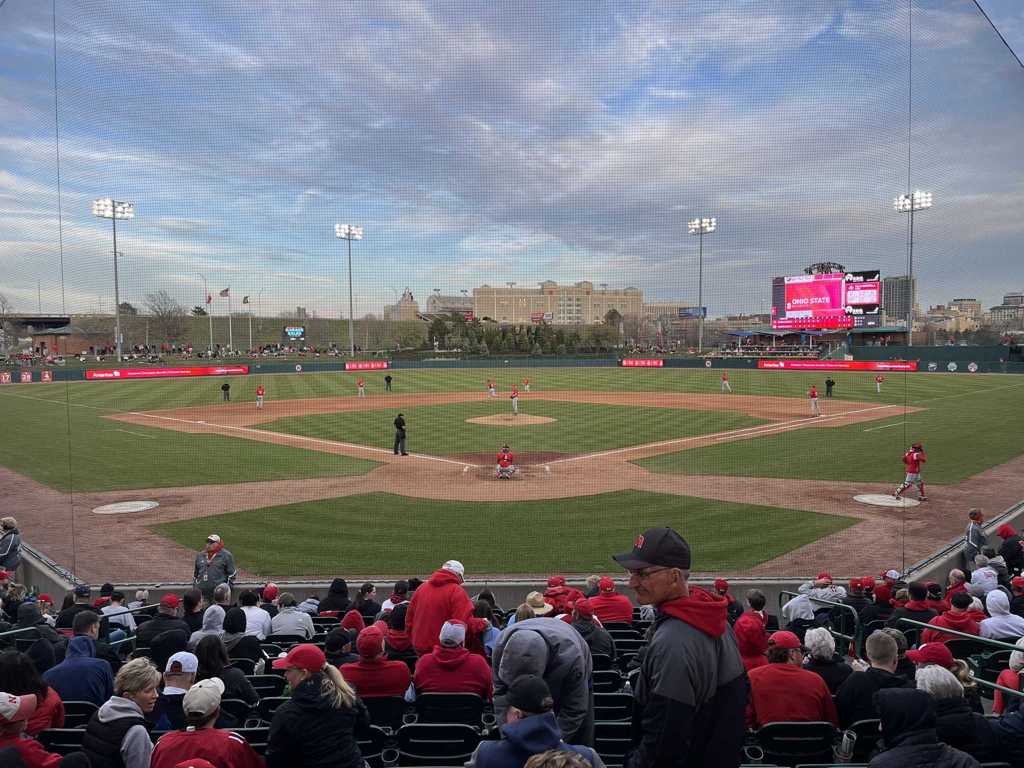 Huskers Defeat Ohio State In Nebraska's First Conference Home Opener Friday