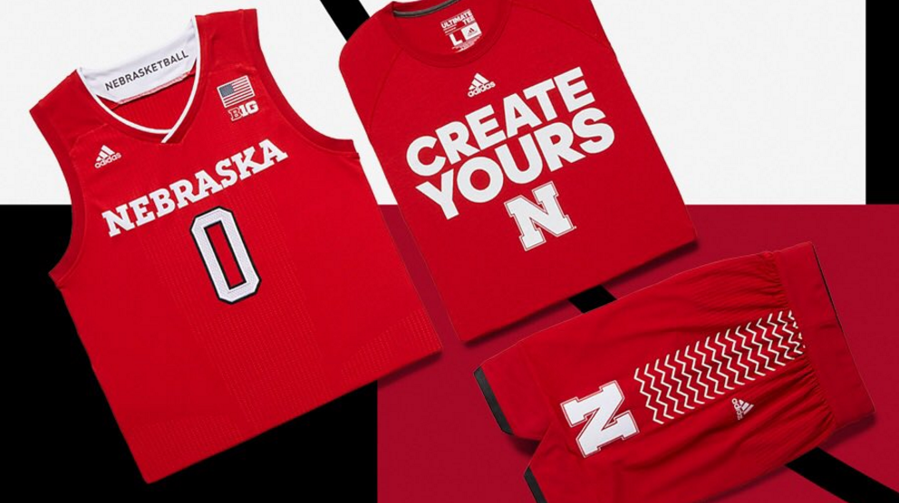 Nebraska basketball team unveils new uniforms for postseason