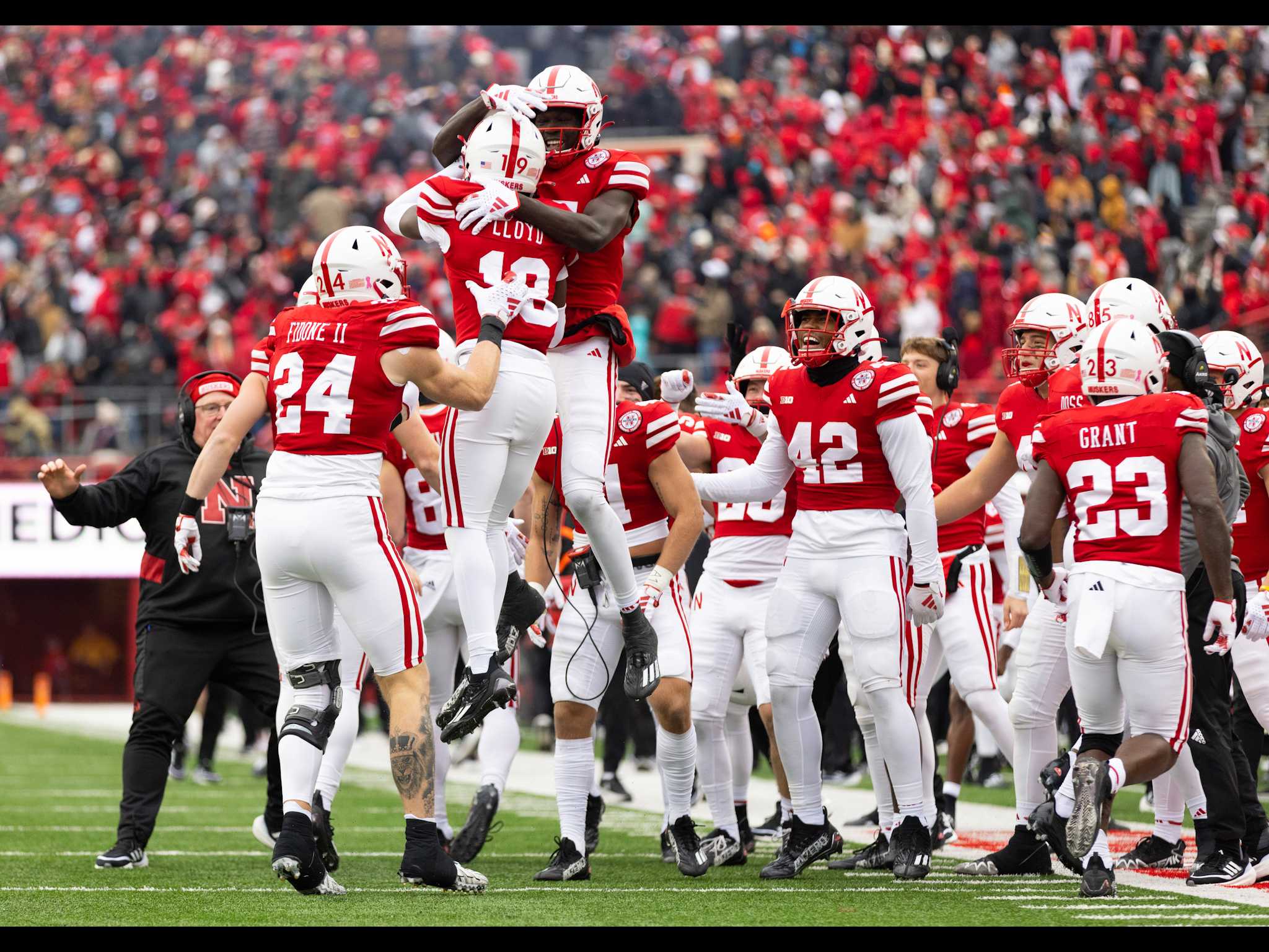 Nebraska Moves One Step Closer To Bowl Eligibility, Defeat Purdue At Home