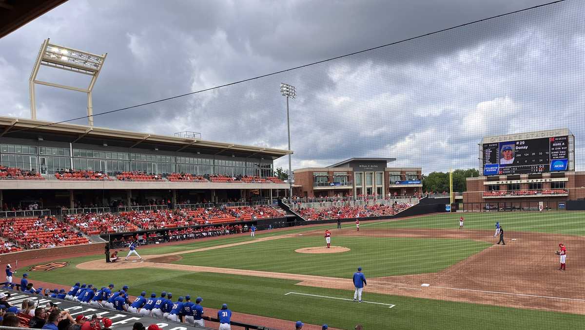 Nebraska baseball falls in first matchup of Stillwater Regional