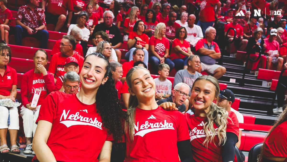 Nebraska volleyball defeats Utah in four sets during Husker Invitational