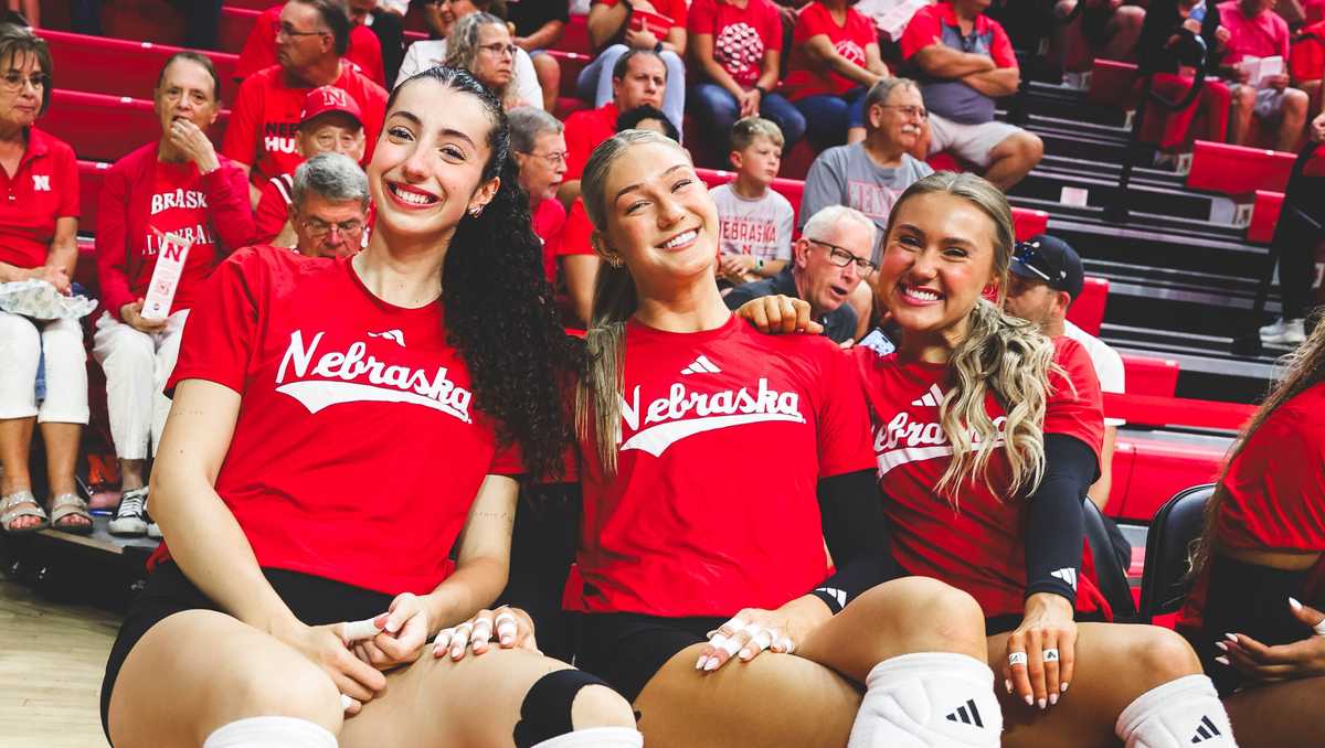 Nebraska volleyball defeats Utah in four sets during Husker Invitational