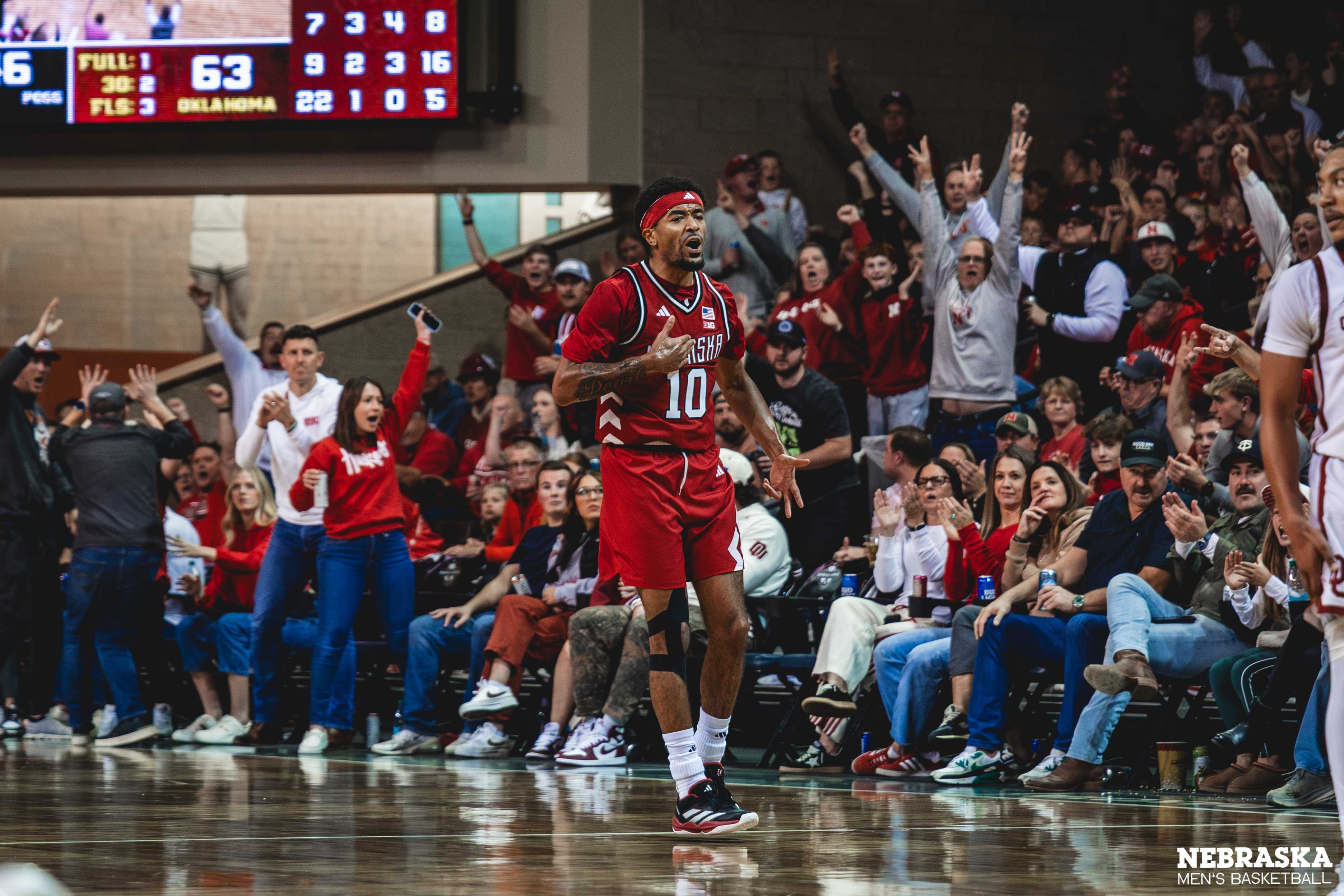 ketv.com - McKenzy Parsons - Nebraska men's basketball battles back to defeat Oklahoma
