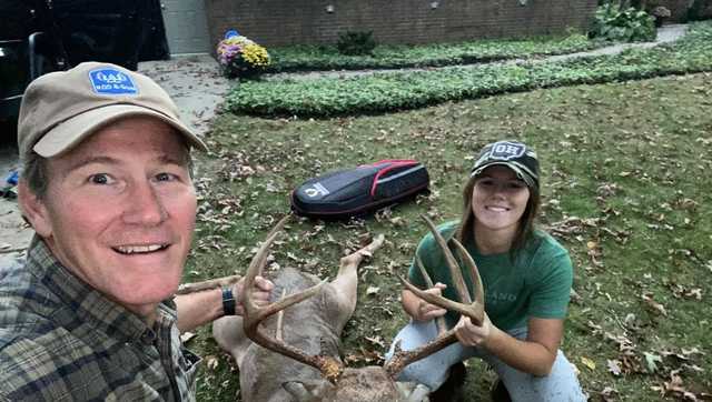 Father, daughter bonding: Ohio Lt. Gov. Husted's daughter has successful first hunt - Vimarsana News