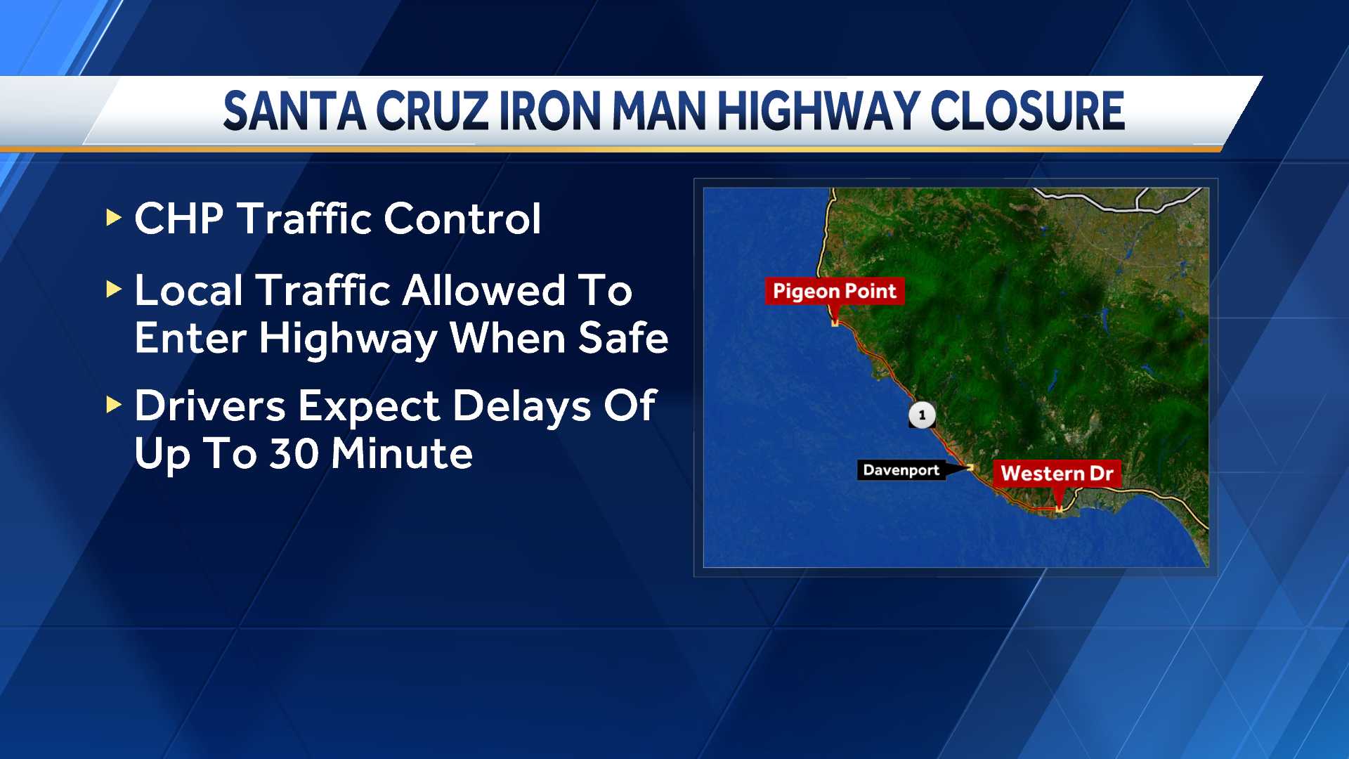 Santa Cruz Iron Man to impact traffic on Highway 1