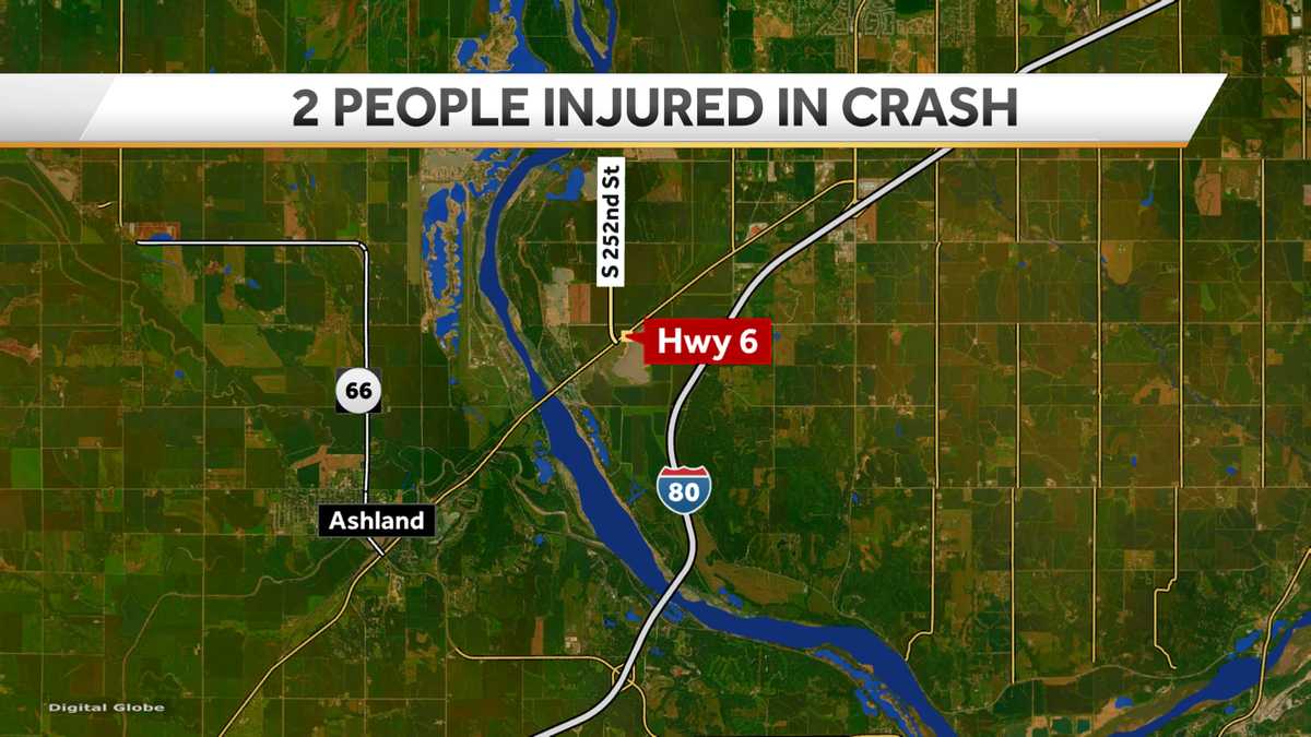Sarpy County crash involving rock truck injures two people