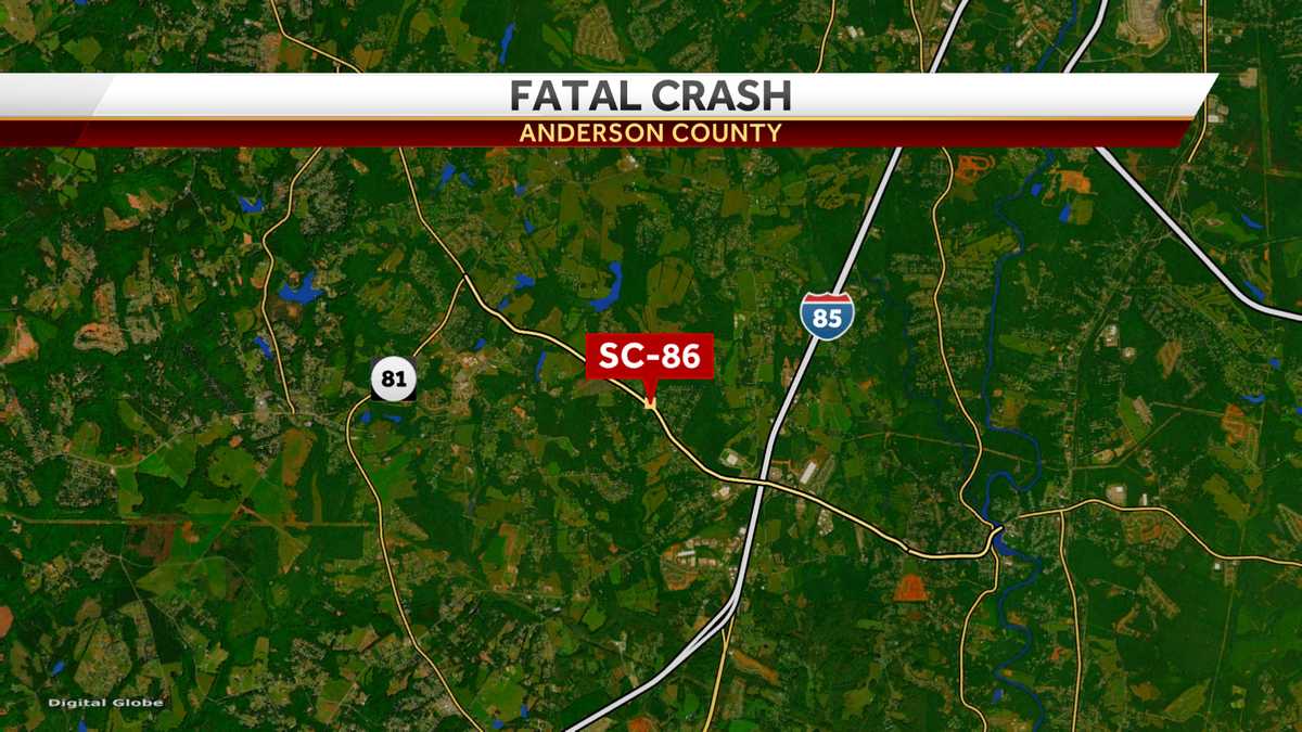 Coroner responds to crash in Anderson County - WYFF