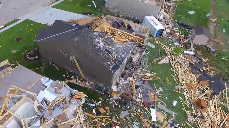 90 mph winds shatter homes, down trees in eastern Nebraska