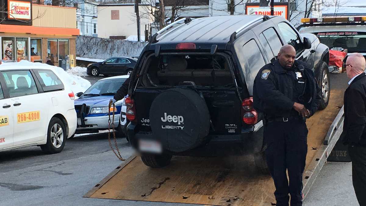 Driver crushed by vehicle at Boston auto body shop