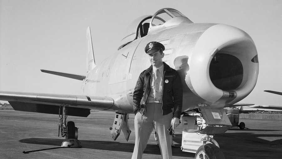Supersonic Jet Pilot Charles Yeager