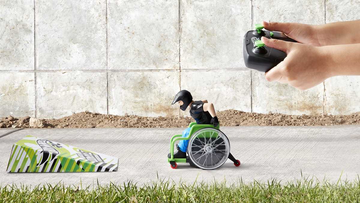 Hot Wheels launches first remote-controlled wheelchair toy Hot Wheels launches first remote-controlled wheelchair toy