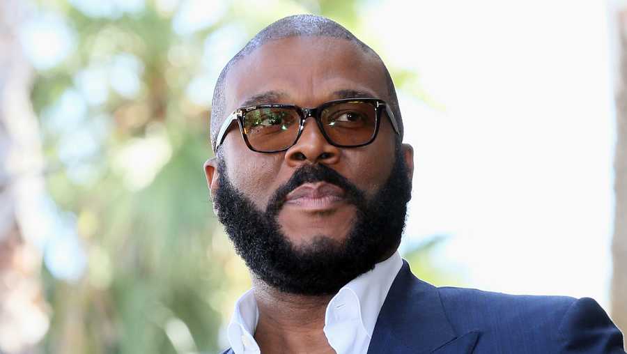 Tyler Perry attends his being honored with a Star on the Hollywood Walk of Fame on Oct. 1, 2019 in Hollywood, California.