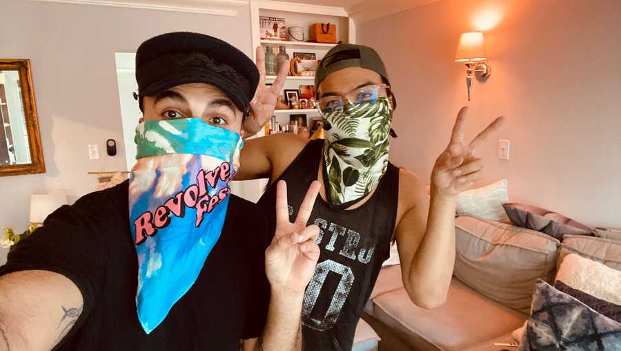 Charles Lichaa and Lo Noulinthavong, 30-year-old best friends and coworkers, decided to "quaranteam" together at Lichaa's West Hollywood, California, apartment.