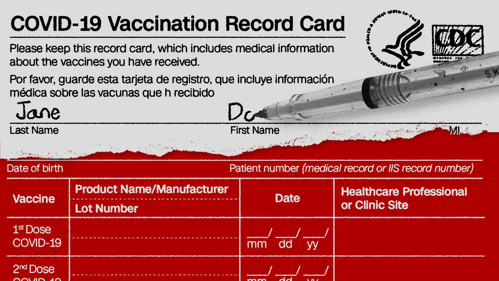 Here's A Breakdown Of All The Information On Your COVID-19 Vaccination Card