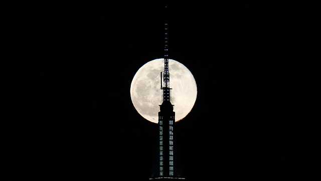 The wolf moon, 2022's first full moon, rises tonight - Vimarsana News