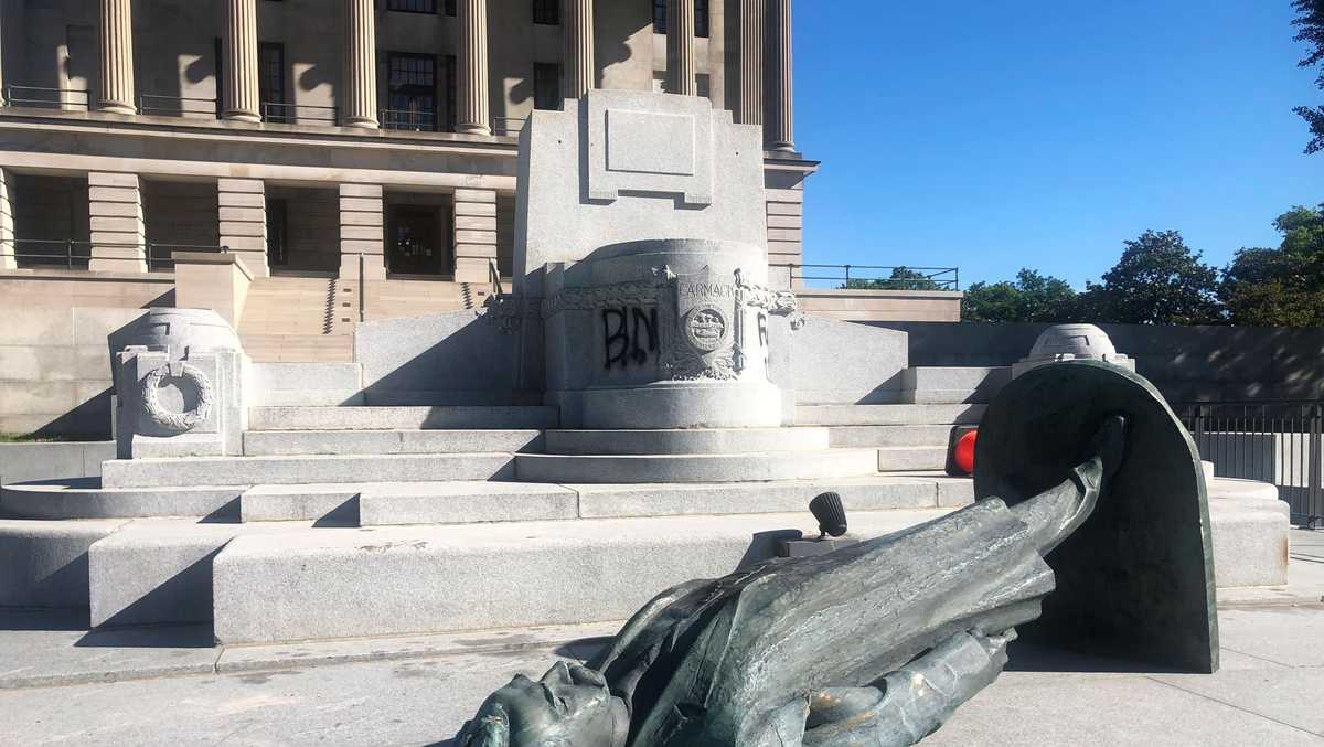 These controversial statues have been removed amid unrest over